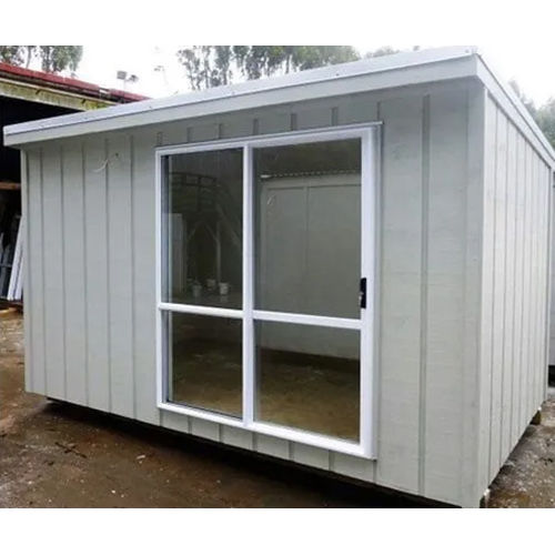 White Panel Build Portable Cabin