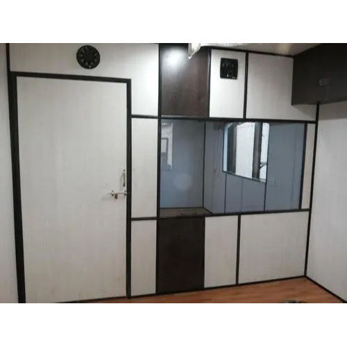 Portable Office Cabin with Partition