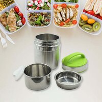 LEAK-PROOF THERMOS FLASK FOR HOT FOOD WARM SOUP CUP VACUUM INSULATED LUNCH BOX (5514)