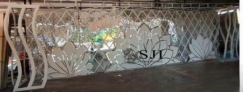 Lotus design Mirror Mosaic Backdrop Panel stage