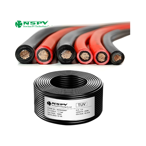 Solar Cable h1z2z2k With TUV Certificate PV h1z2z2 k 1x4mm2 en 50618 Cable