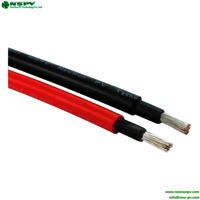 Solar Cable h1z2z2k With TUV Certificate PV h1z2z2 k 1x4mm2 en 50618 Cable