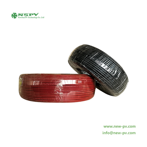 Solar Cable h1z2z2k With TUV Certificate PV h1z2z2 k 1x4mm2 en 50618 Cable