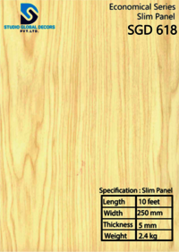 Laminated Pvc Panel - Color: More Than 50 Designs Available