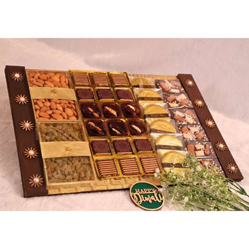 Brown Corporate Diwali Gift Set