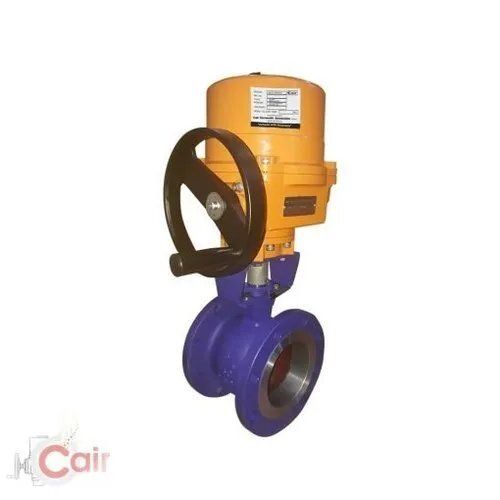 Motorised V Knotch Design Ball Valve With Electrical Actuator Pressure: Medium Pressure