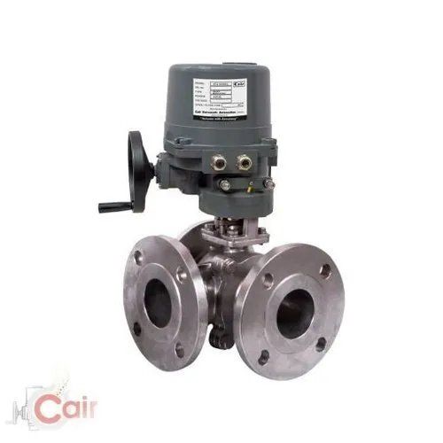 3 And 4 Way Ball Valve With Electrical Actuator Size: 1/2" To 12"