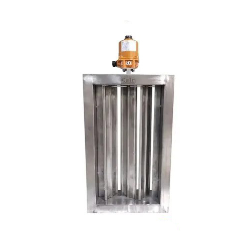 MOTORISED MULTI LOUVER DAMPER WITH ELECTRICAL ACTUATOR