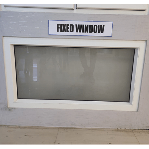uPVC Fixed Window