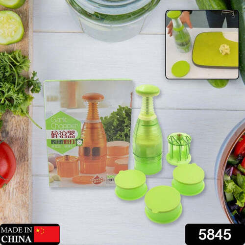 FOOD CHOPPER EASY TO CLEAN MANUAL HAND CHOPPER DICER SLAP PRESS CHOPPER MINCER FOR VEGETABLES ONIONS GARLIC NUTS SALADS (5845)