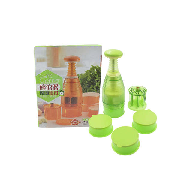 FOOD CHOPPER EASY TO CLEAN MANUAL HAND CHOPPER DICER SLAP PRESS CHOPPER MINCER FOR VEGETABLES ONIONS GARLIC NUTS SALADS (5845)