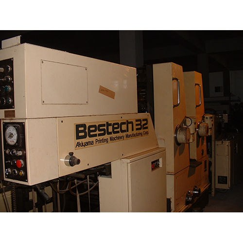 Automatic Akiyama - Bestec 32 - 1988 - 22x32 Inches - Two Colour Machine