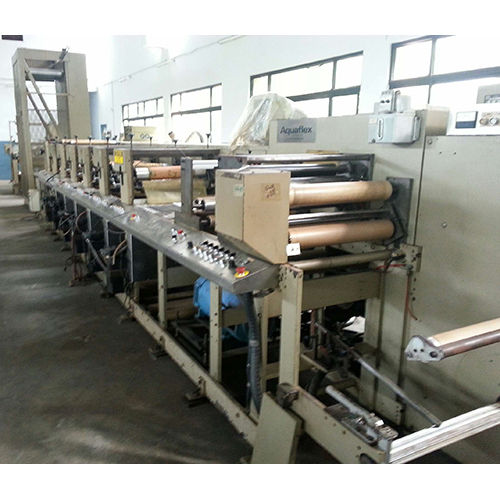 Any Color Aqua Flex - Lx 2406 - 24 Inches - Six Colour Flexo Printing Machine