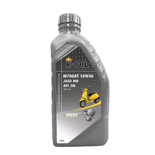 0.8 Ltr M700AT 10W40 4T Scooter Motorcycle Oil