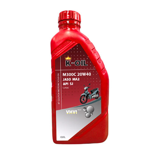 0.8 Ltr M300C 20W50 4T Scooter Motorcycle Oil