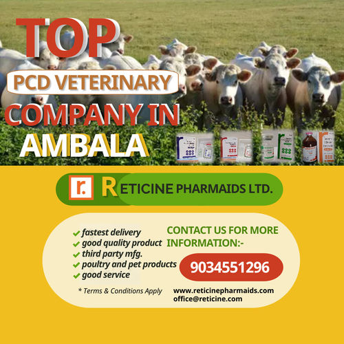 TOP PCD VETERINARY COMPANY IN AMBALA