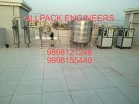 Packaged Drinking Water Plant - 2000l Capacity, Stainless Steel, 450kg Weight | Automatic Plc Control, Durable, Energy Efficient, 1-year Warranty, Heavy Duty Design