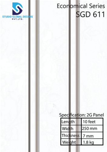 Economical Series 2G Pvc Wall Panel