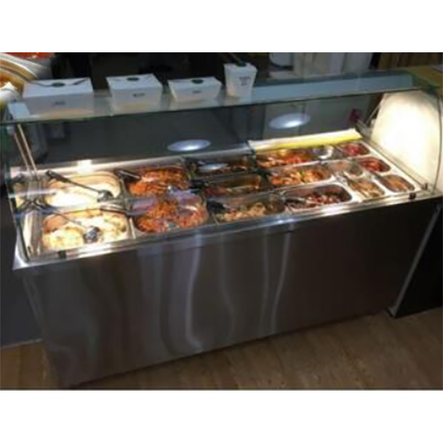 As Per Requirement Food Display Counter
