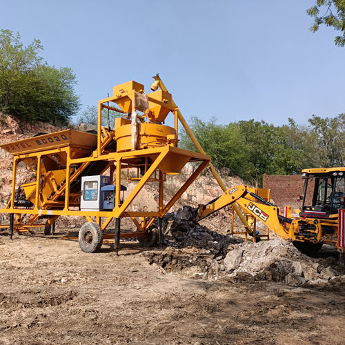 Mobile Concrete Batching Plant