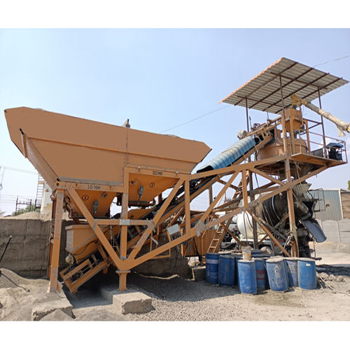 Compact Concrete batching Plant