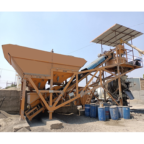 Compact High Efficiency Concrete Batching Plant