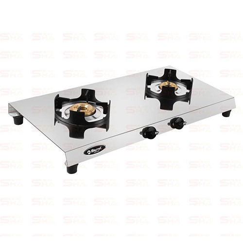 Two Burner LPG Gas Stove 2BR 1.2GAUGE SLEEK 5.15KGS BODY Thena 2301