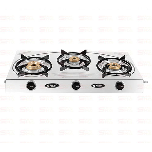 Three Burner Gas Stove 3BR TRINITY JUMBO 1.9KGS BODY PHINIX 3201