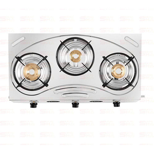 Three Burner Gas Stove 3BR TRINITY JUMBO 1.9KGS BODY PHINIX 3204