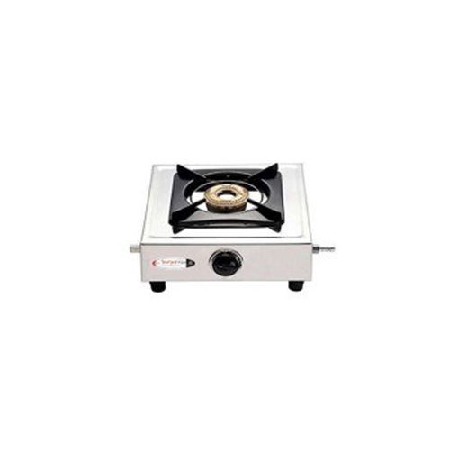 Single Burner LPG Gas Stove S-BR. MINI (400GM) SHEET P-S C.I. TOP Model No 1001