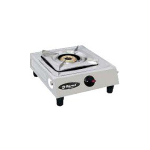 Stainless Steel Single Burner Lpg Gas Stove S-Br.Mini(400Gm) Pixy Ci Top Model No 1006