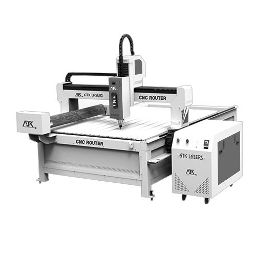 Cnc Router Machine With Top Rotary Attachment Atk-Pro1325-Tr Dimension (L*W*H): 2300 X 3350 X 1500 Millimeter (Mm)