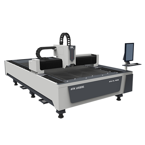 Semi Automatic Atk Flc Open Body Fiber Laser Metal Cutting Machine