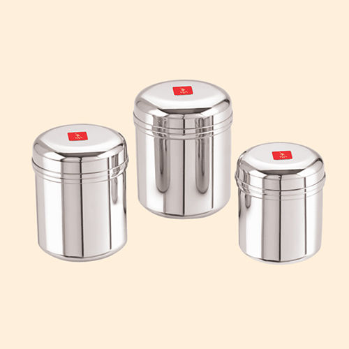 Stainless Steel Pencil Canister