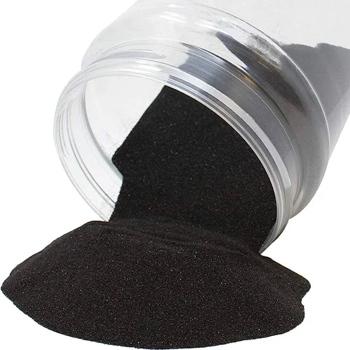 Black Rangoli Powder