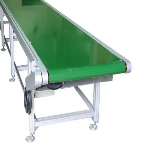 Green Flat Rubber Conveyor Belt