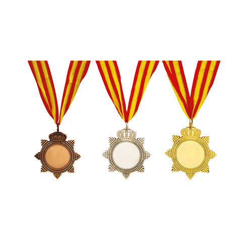 3 inch Crown Medal