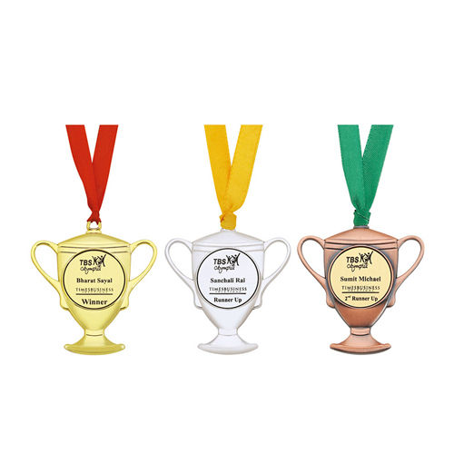 3 inch Cup Shape Medal