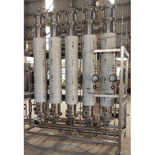 Semi Automatic Multi Column Water Distillation Plant
