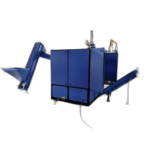 Blue Industrial Blowing Machines