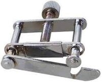 Hoffmans Screw Clip For Physics Lab - Brass Chrome Plated, 25mm Size | Durable, Versatile Fastening Solution For Various Applications