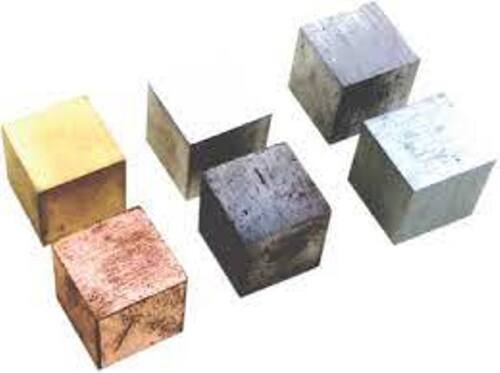 Cube Set of Six Metal For Physics Lab