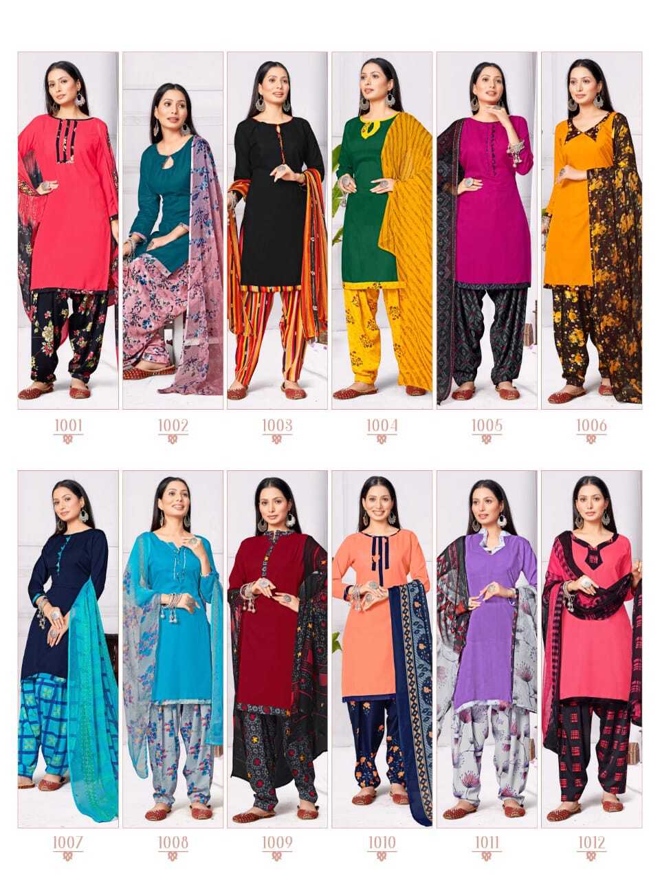 RNX Ruhi Patiyala American Crepe