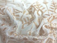 Sequins Daman Embroidery fabric