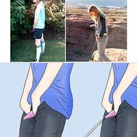PORTABLE STAND PEE USED FOR PEEING FOR WOMEN BOTH OF US DURING EMERGENCIES AND REQUIREMENTS (6113)