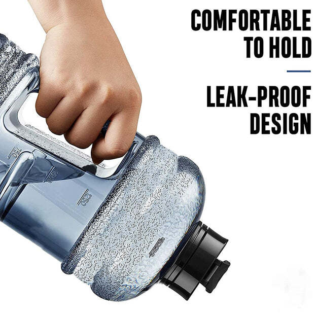 SPORTS GYM 1.5 LITERS GALLON WATER BOTTLE WITH MIXER AND STRAINER (4828)