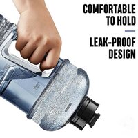 SPORTS GYM 1.5 LITERS GALLON WATER BOTTLE WITH MIXER AND STRAINER (4828)