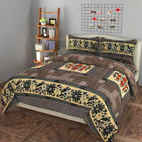Warm Bedding Set - 100% Cotton, King Size | Modern Printed Design, Shrink Resistant For Lasting Comfort