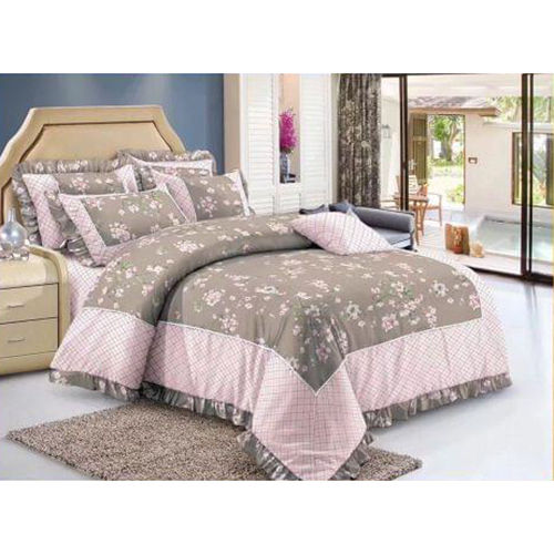 Shrink Resistant Frill Series Beauty King Bedsheet Set