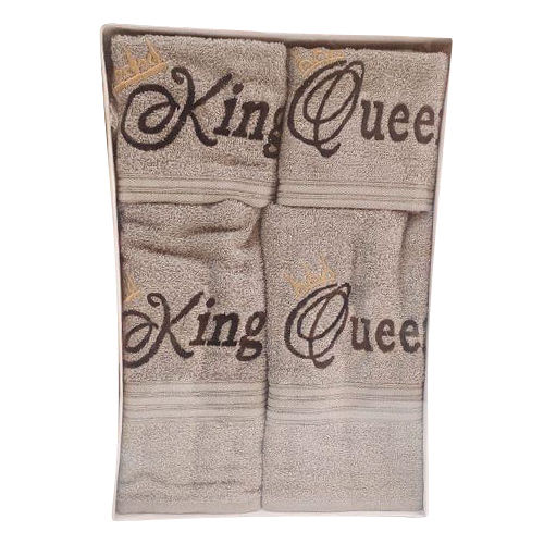 4 Pcs Couple Towel Set